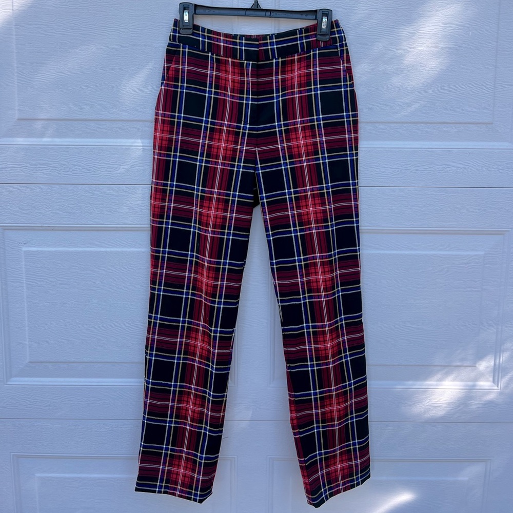 Draper James Plaid Trousers 💙